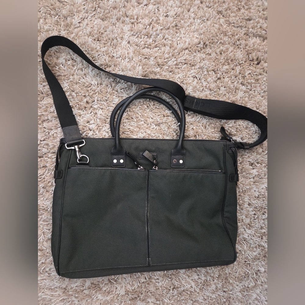 Louis Castel Stylish Green Document Bag